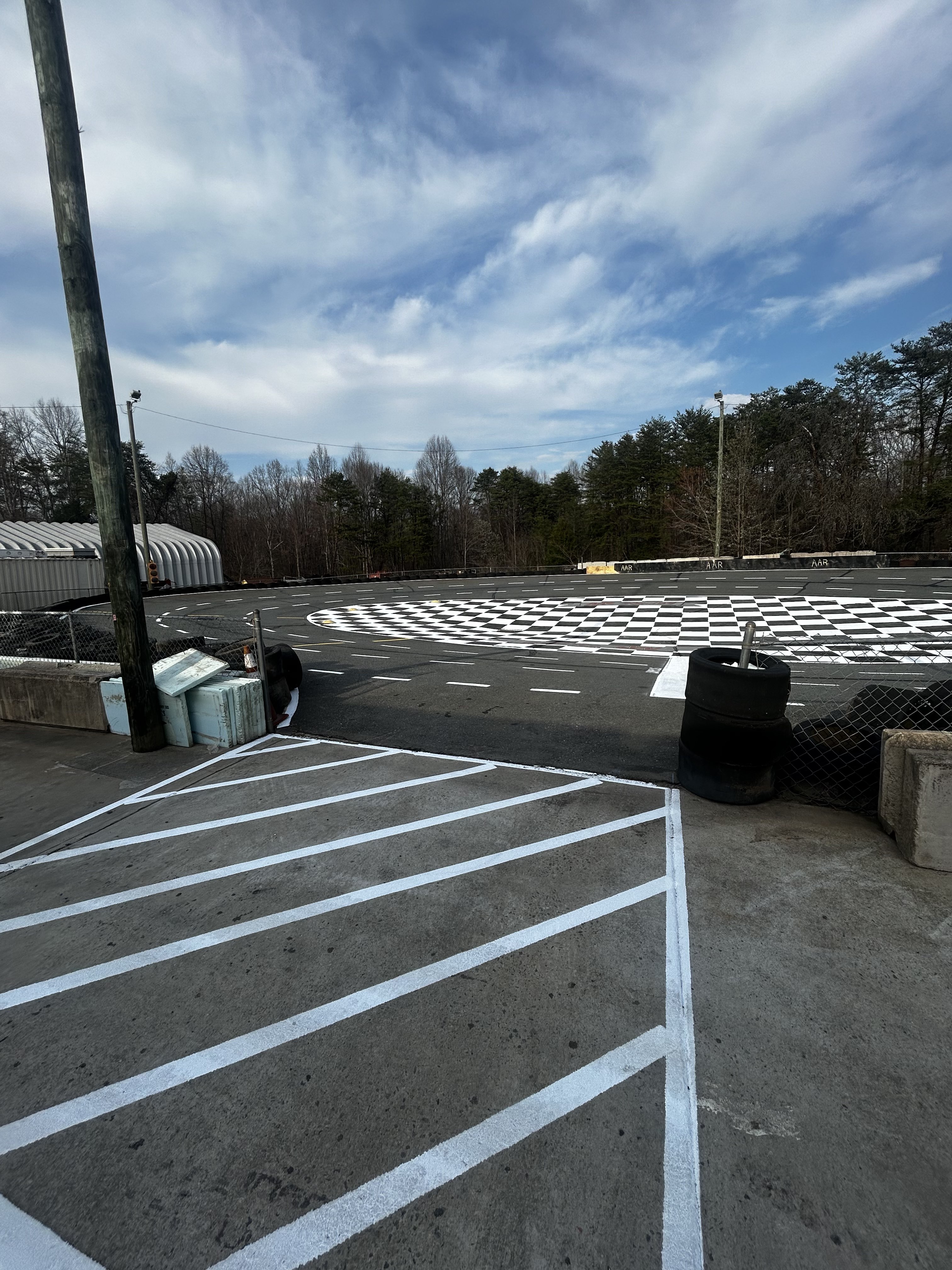 Go Cart Track Entrance